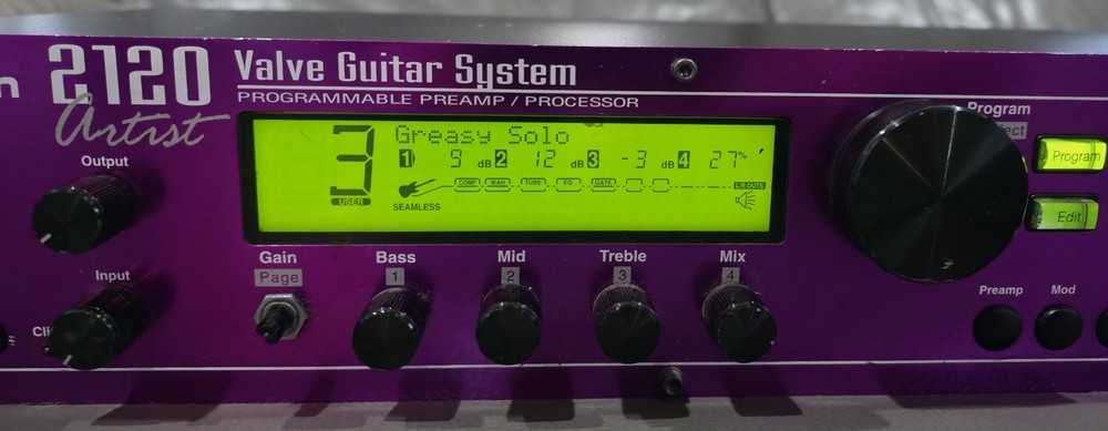 DigiTech 2120 Artist Valve Guitar System