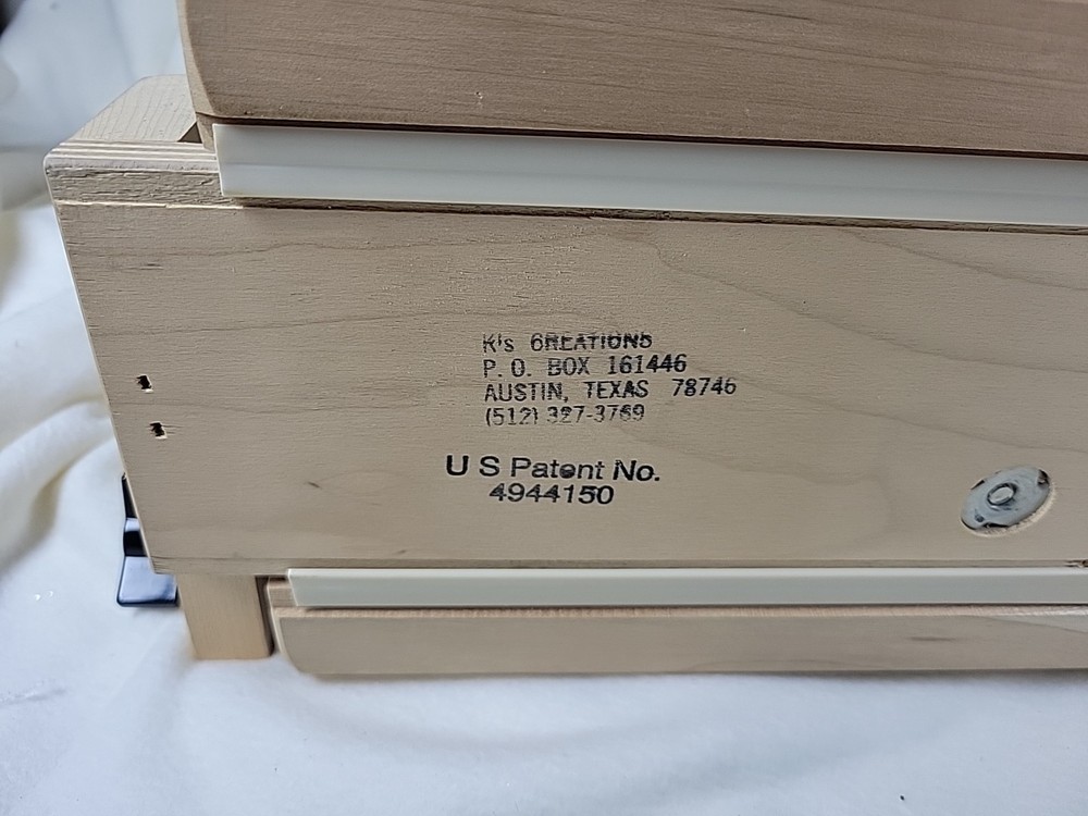 K's Creations Needlework LapFrame Lap Table Base 20" Scroll Frame Adjustable
