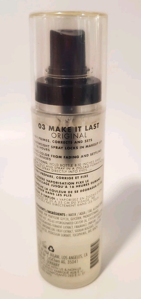 Milani Make It Last Setting Spray Original Sealed