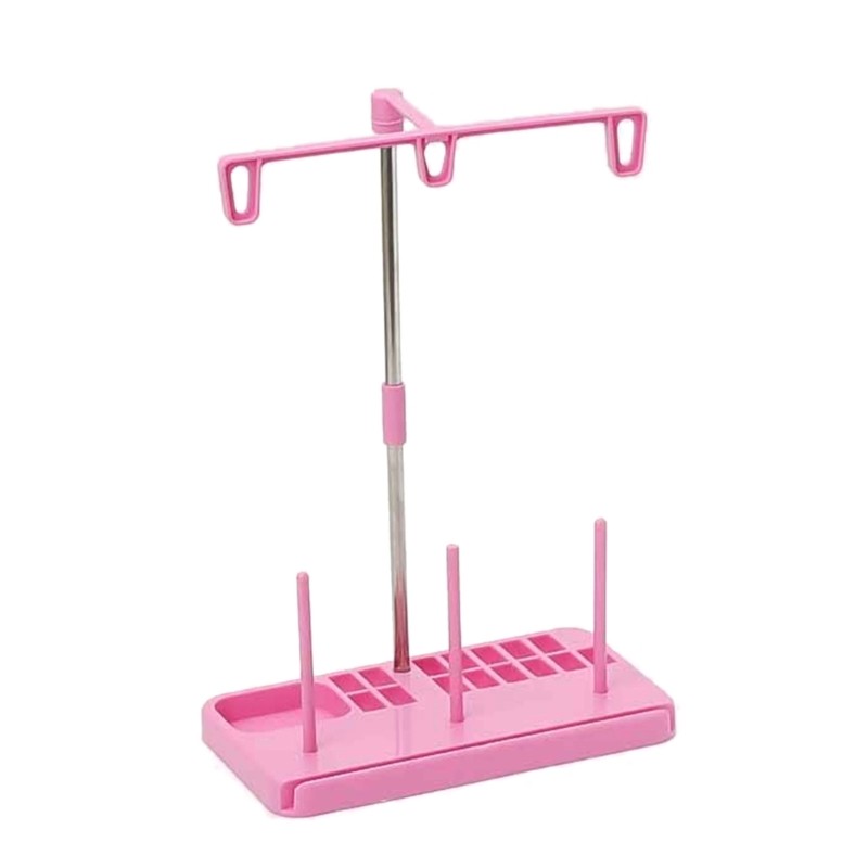 Sewing Machine Thread Rack for 3 Spools of Thread, Embroidery Thread Spool Rack