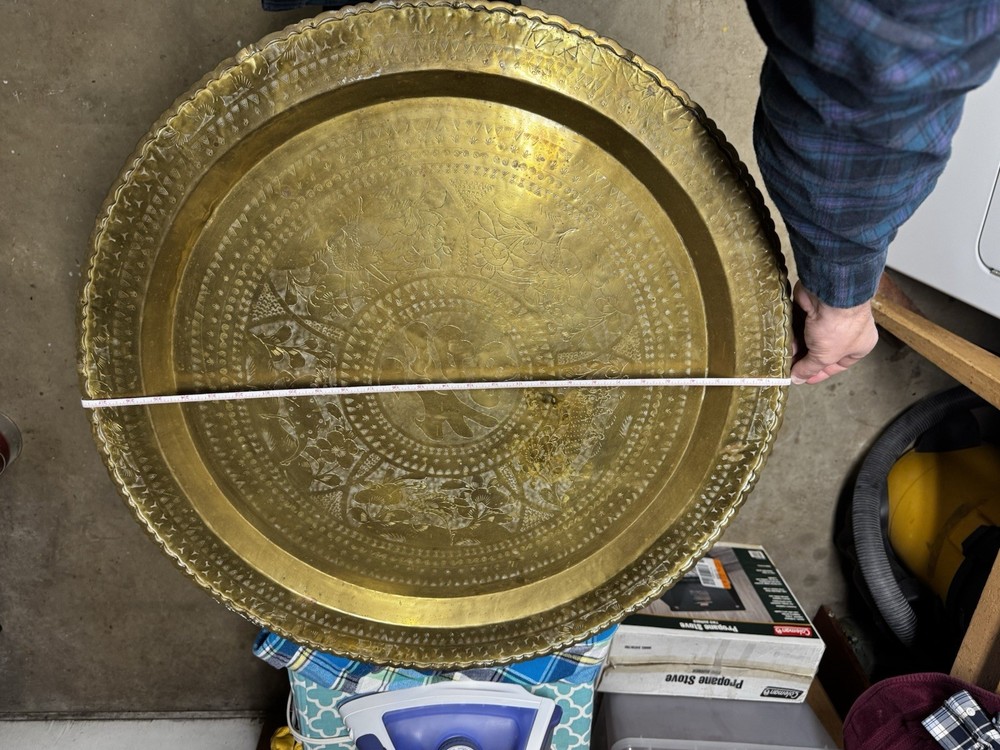Brass Tray From Hong Kong