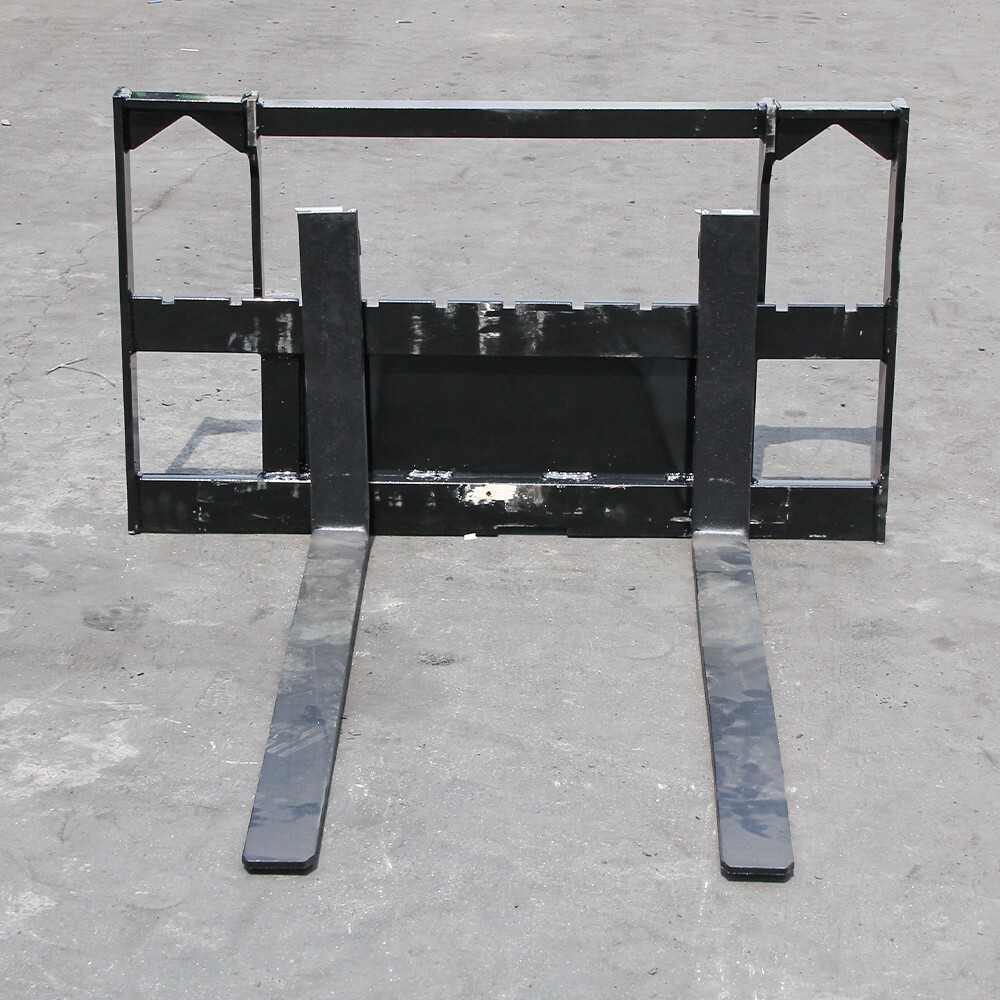 Mini Skid Steer Equuipment 500lbs 35.5" Pallet Fork Tool Industrial Handling