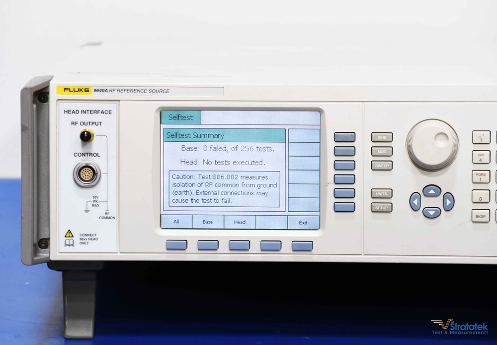 Fluke 9640A RF Reference Source 4 GHz RF Calibrator