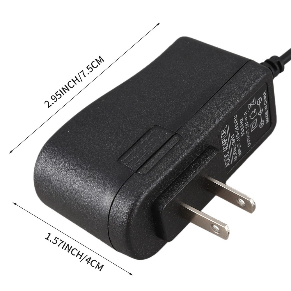 Guitar Feeects Pedal Mains Replacement Supply AC Adaptor 9V 1A J6B76339