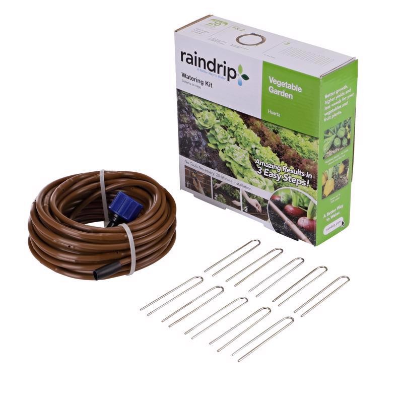 Raindrip Drip Irrigation Garden Kit 150 sq ft 25 GPH