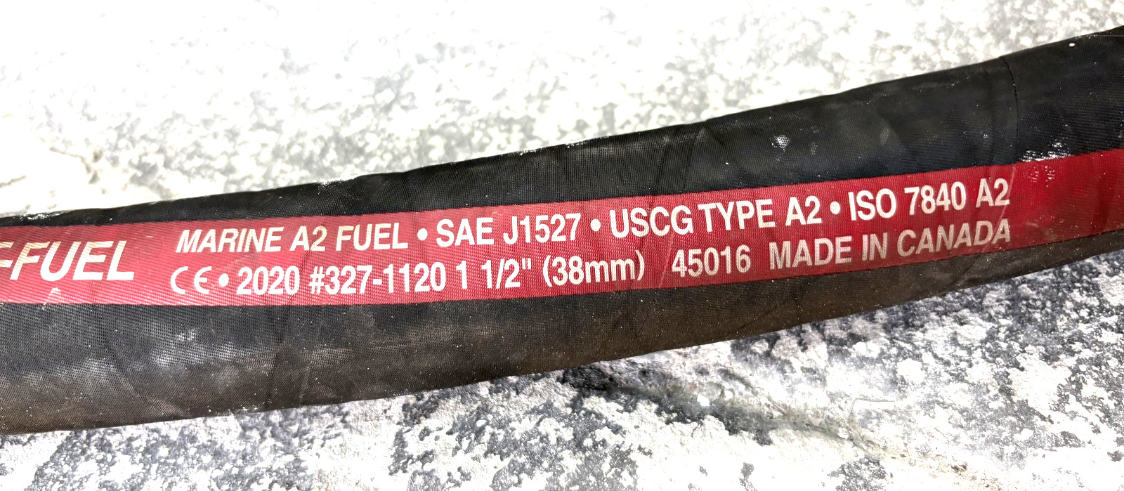 Trident Marine Premium 4'10" Fuel Fill Hose 1-1/2" Type A2 - 327-1120