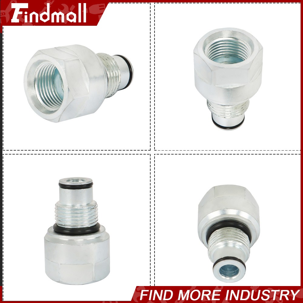 Findmall 2 Spool Hydraulic Control Valve Double Acting 13 GPM +Conversion Plug