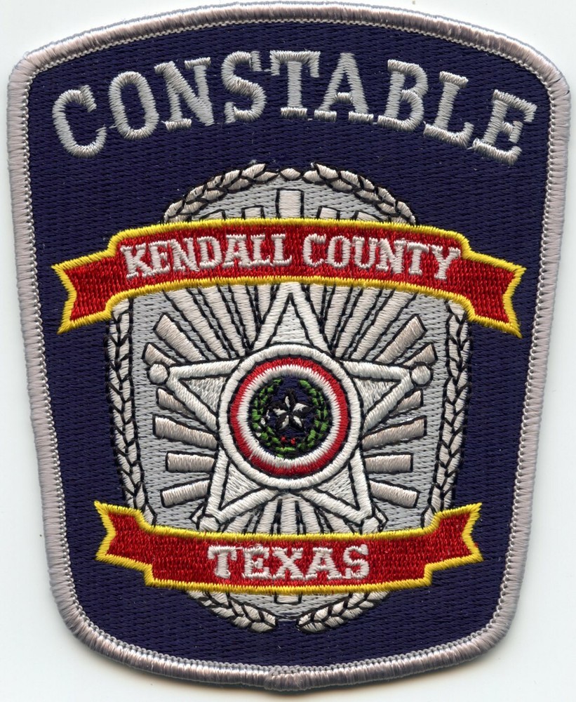 KENDALL COUNTY TEXAS TX CONSTABLE sheriff police PATCH