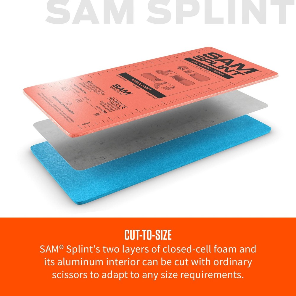 SAM® SPLINT - 9"- CHARCOAL GRAY