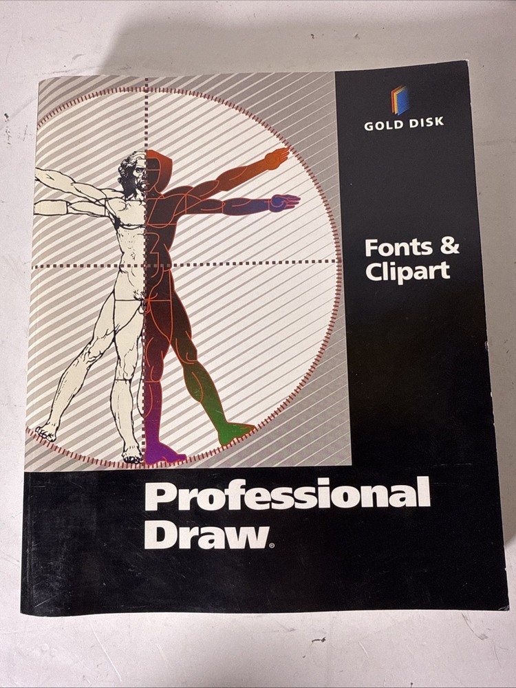 Professional Draw - Gold Disk - PC DOS Disk Set