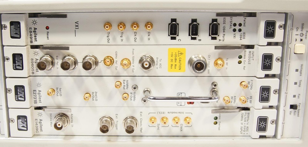 Agilent 89600S Vector Signal Analyzer with E8491B 89605B E2731B E1439C Modules
