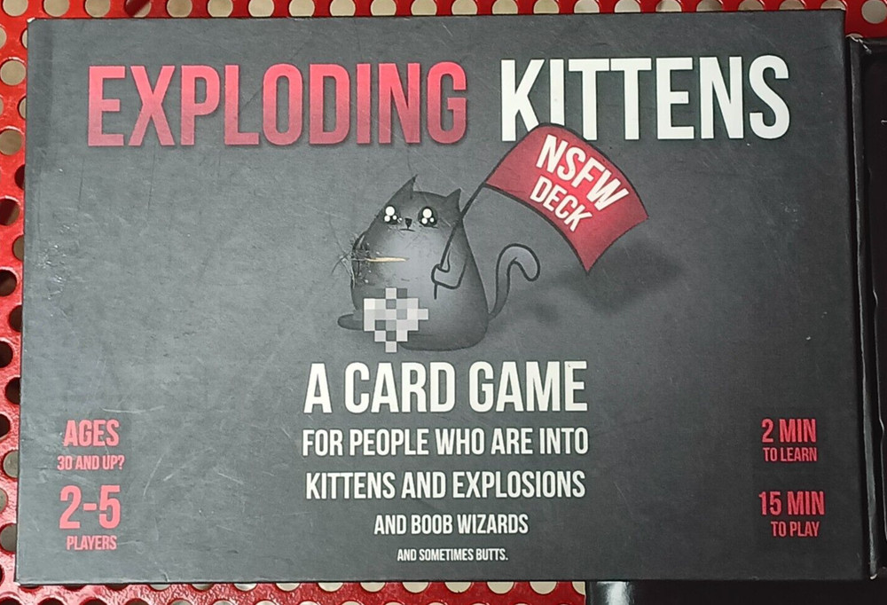 Exploding Kittens: NSFW Deck (2015, Exploding Kittens)