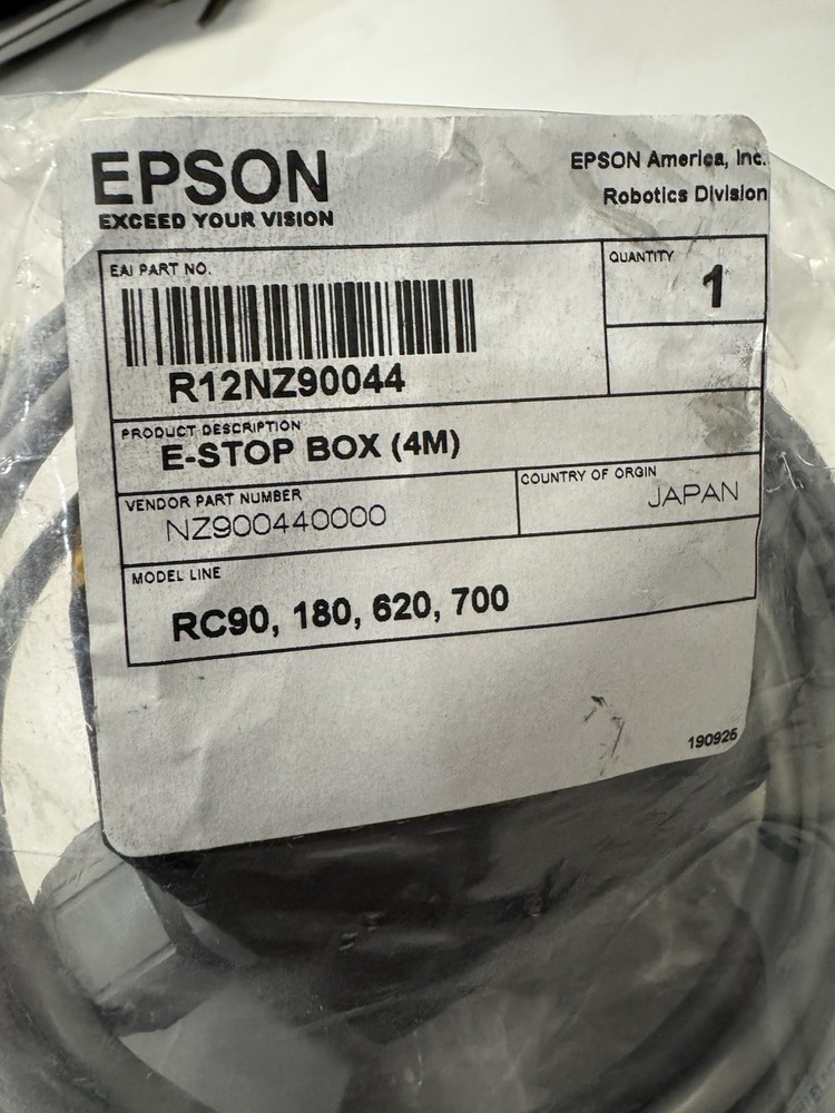 Epson, Emergency Stop Pushbutton Box, R12NZ90044