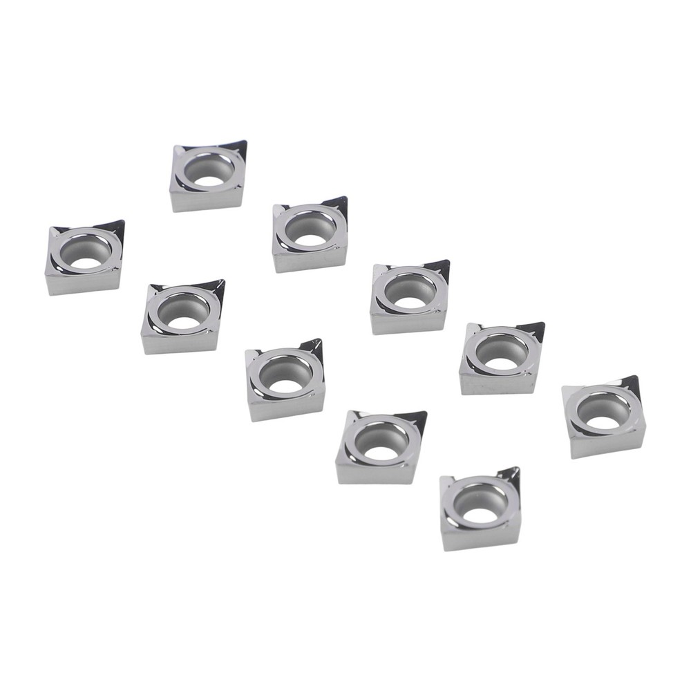 10PCS CCGT060204AK N01 Tool Inserts for Advanced For Aluminum Processing
