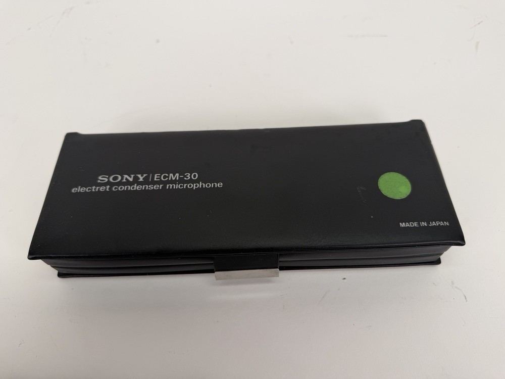 Sony ECM-30 Electret Condenser Microphone