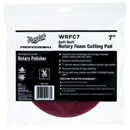 MEGUIARS MGWRFC7 PAD CUTTING 7" FOAM