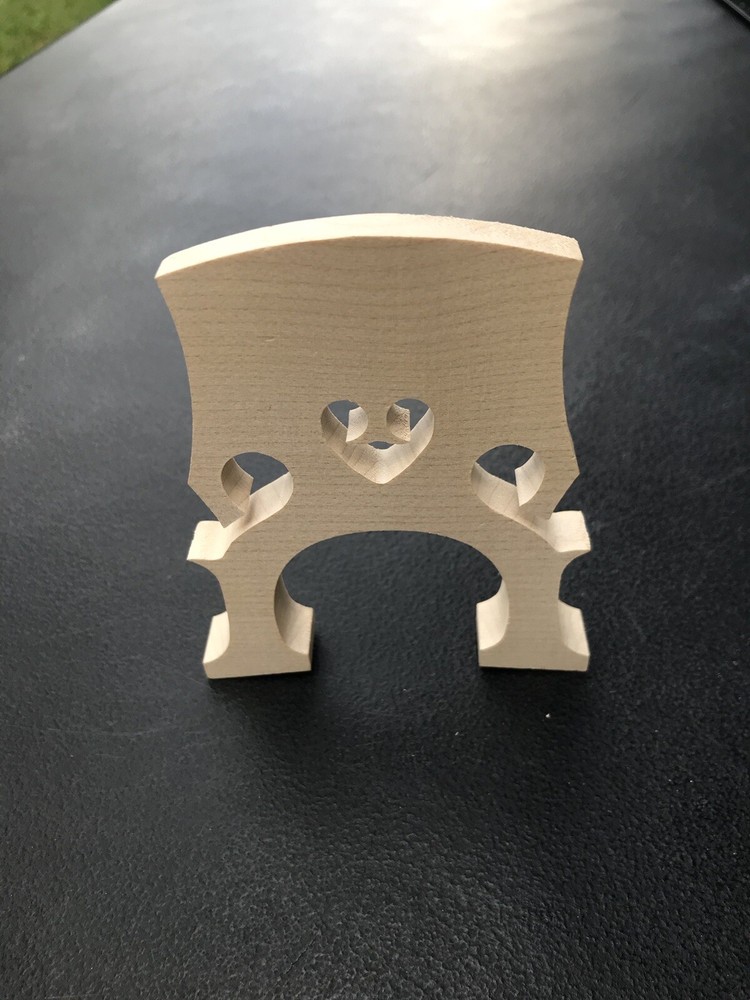 3/4 Cello Bridge Self-Adjusting Blank Bridge, Maple Wood