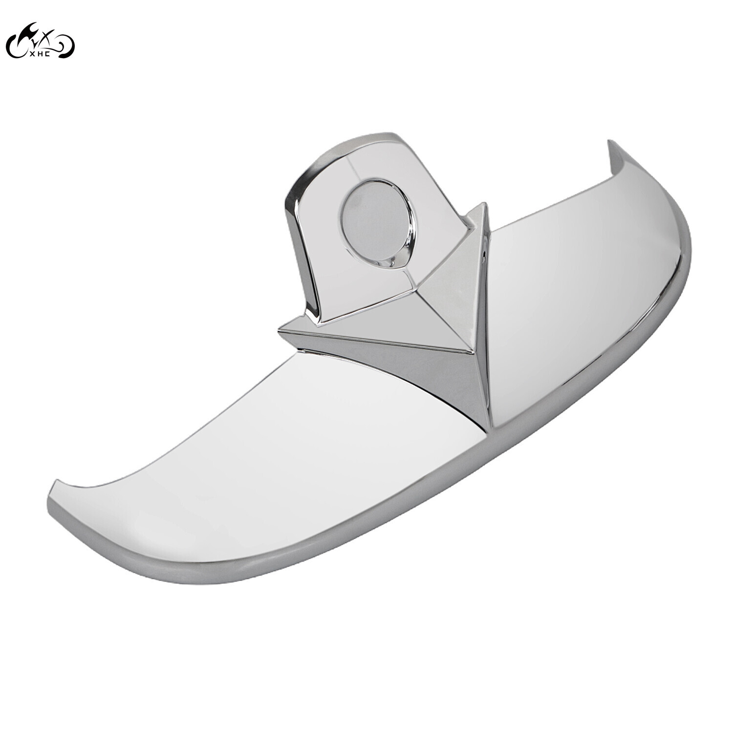 Chrome Front & Rear Fender Tip Mudguard Trim For Harley Heritage Springer FLSTS