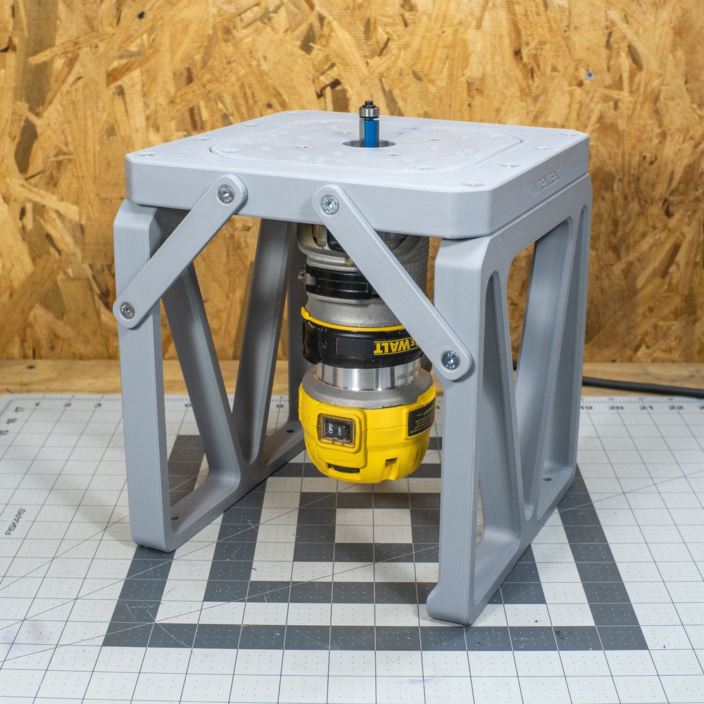 Mini Benchtop Router Table for DeWalt DWP611 & DW616 Fixed Base Routers