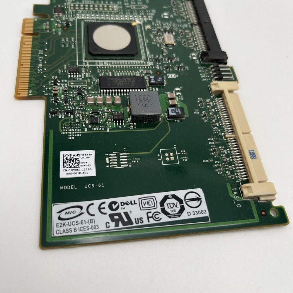 Dell PowerEdge SAS 6/iR RAID Controller Adapter Card JW063