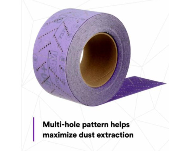 3M 34442 Cubitron Hookit Clean Sanding Sheet Rolls 737U
