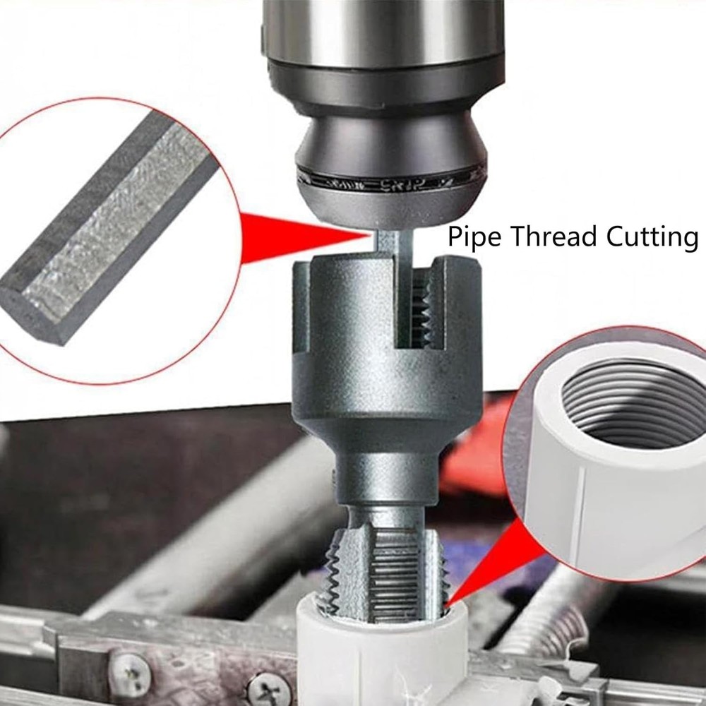 2025 New Pipe Thread Cutting Tool，Integrated Internal & External Pipe Threadi...