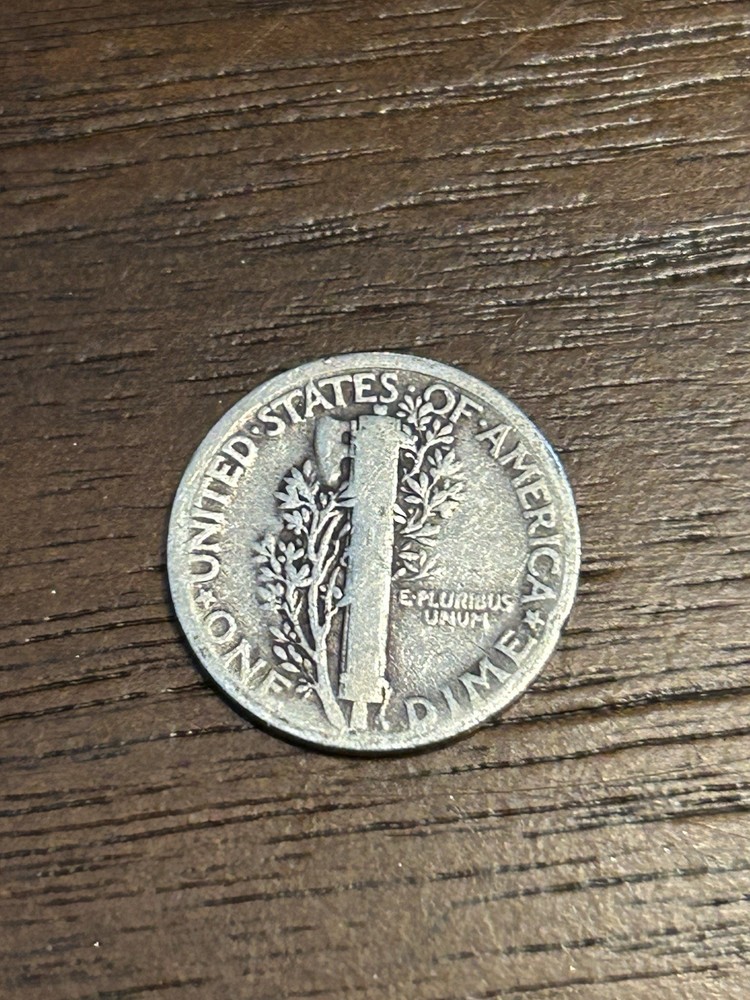 1929 Mercury Dime VG