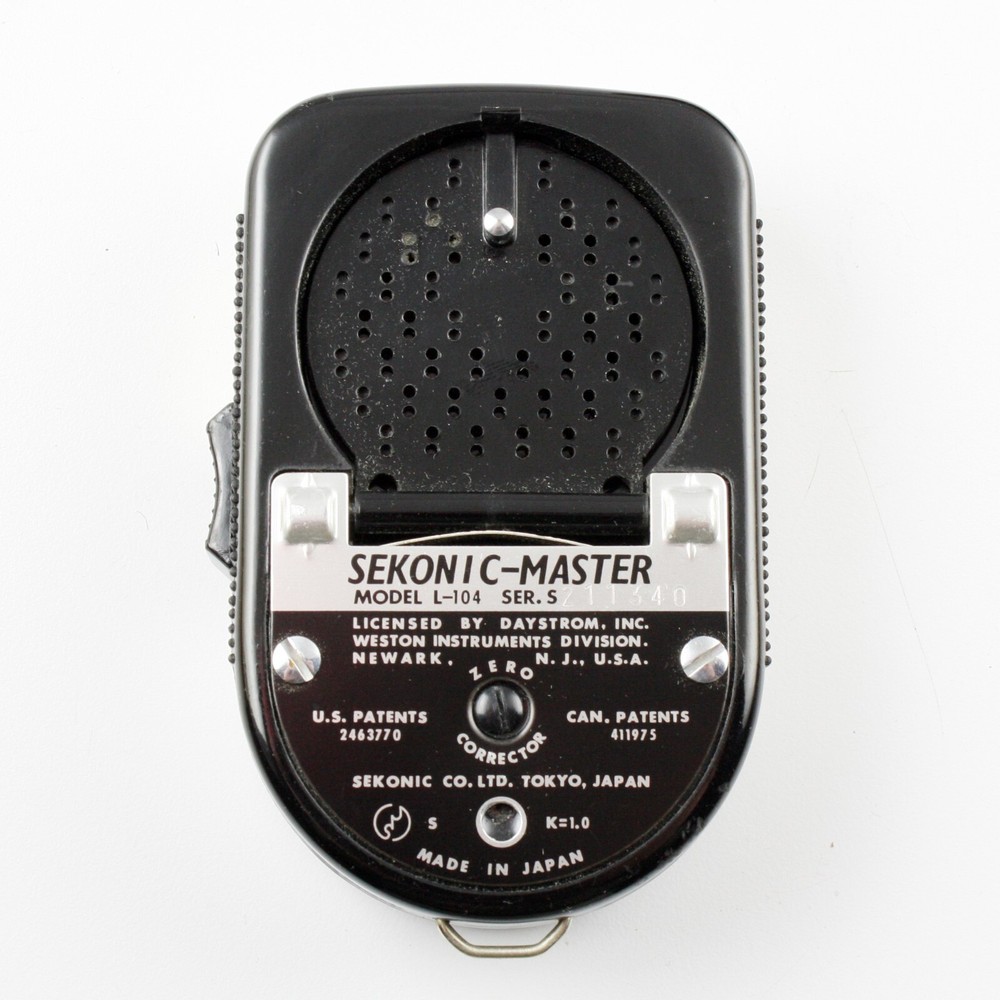 Sekonic-Master Model L-104 Analog Reflected Light Meter + Case