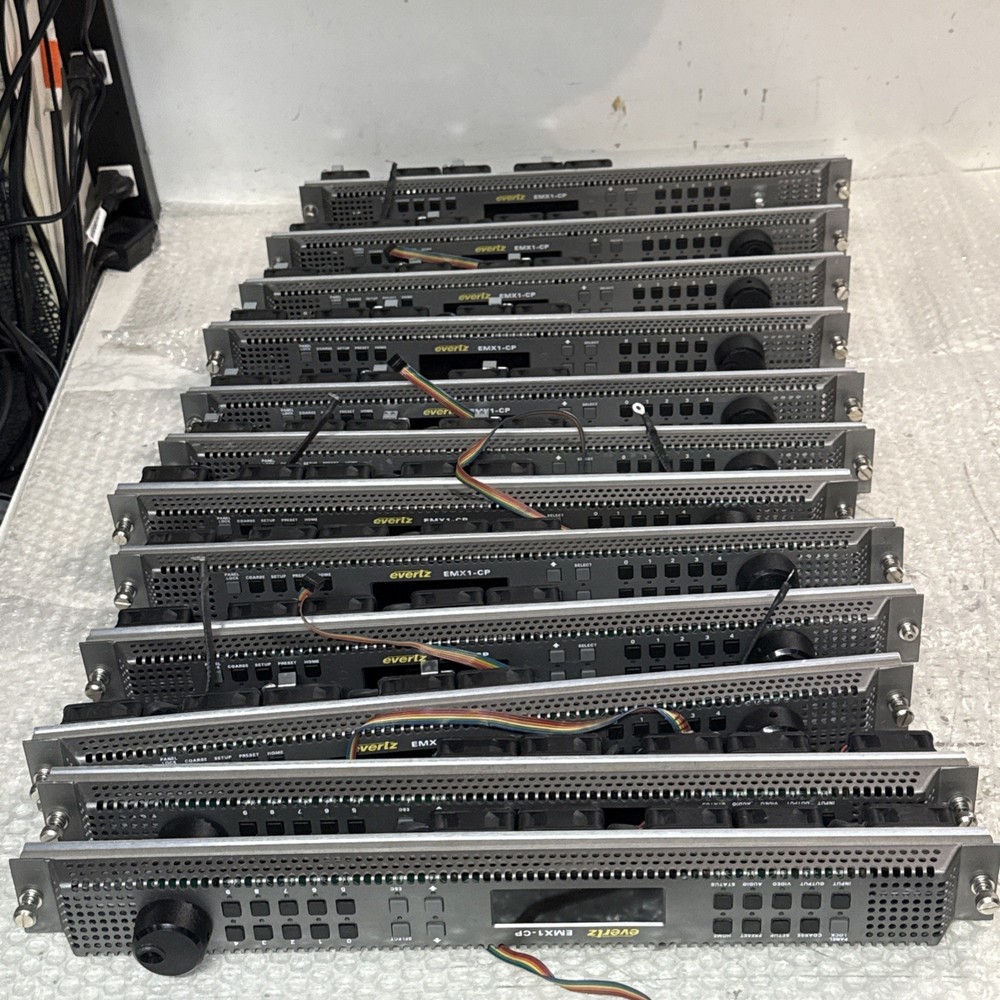 Evertz EMX1-CP control panel