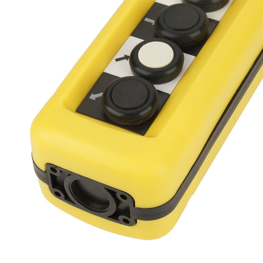 CraneChain Hoist Push Button Switch Lifting Pendant Controller W/Emergency Stop
