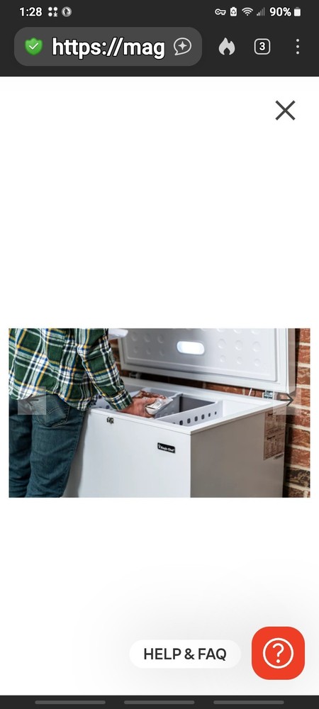 Magic Chef Chest Freezer