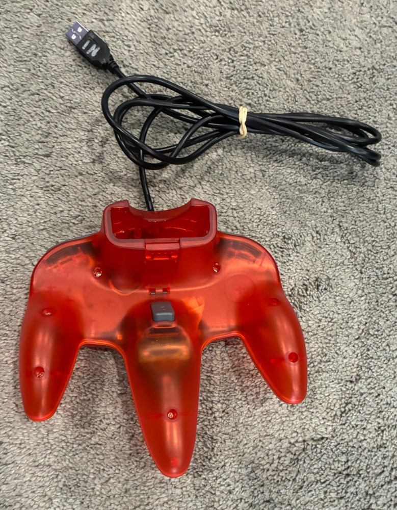 Two (2) N64 USB Controllers & Two (2) SNES USB Controllers - New & Unused!