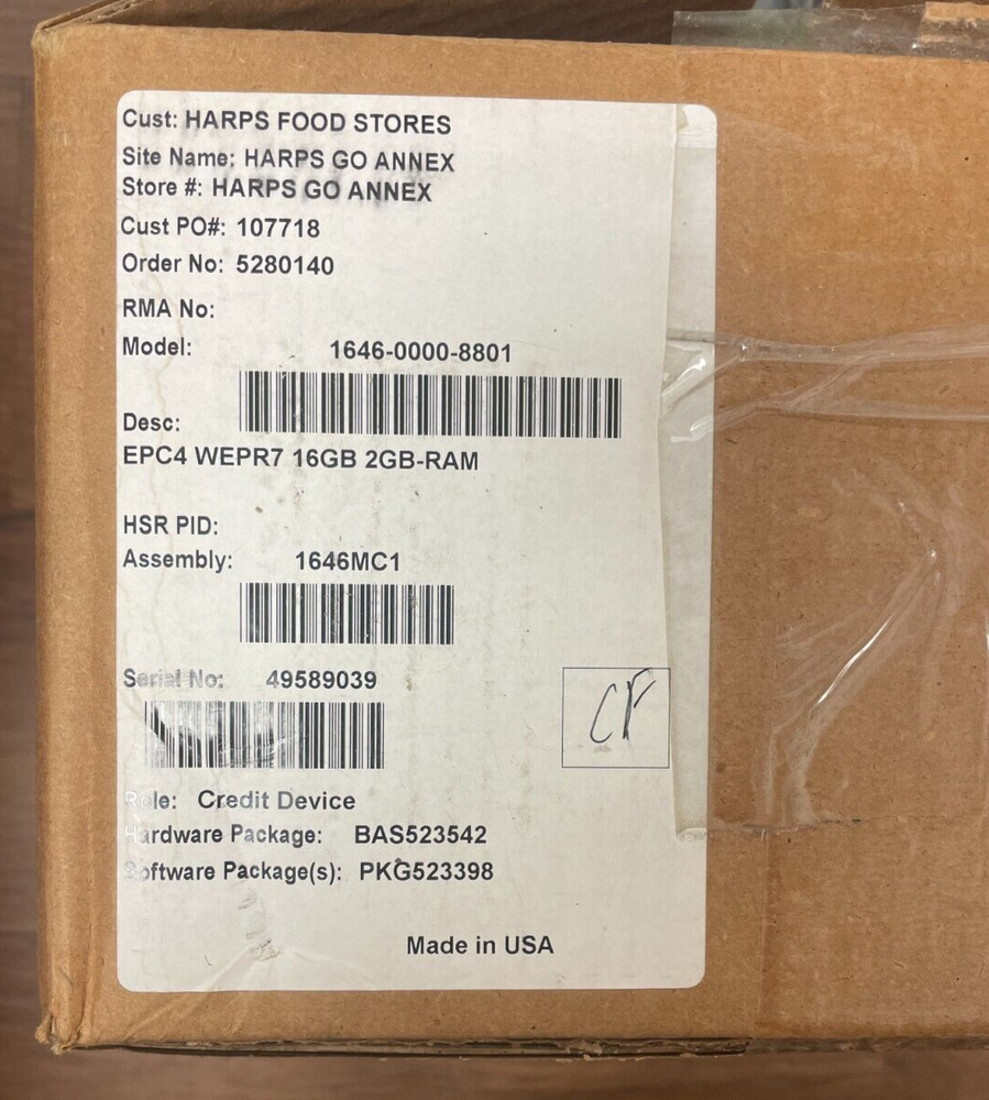 New NCR Electronic Payment Controller 1646-0000-8801