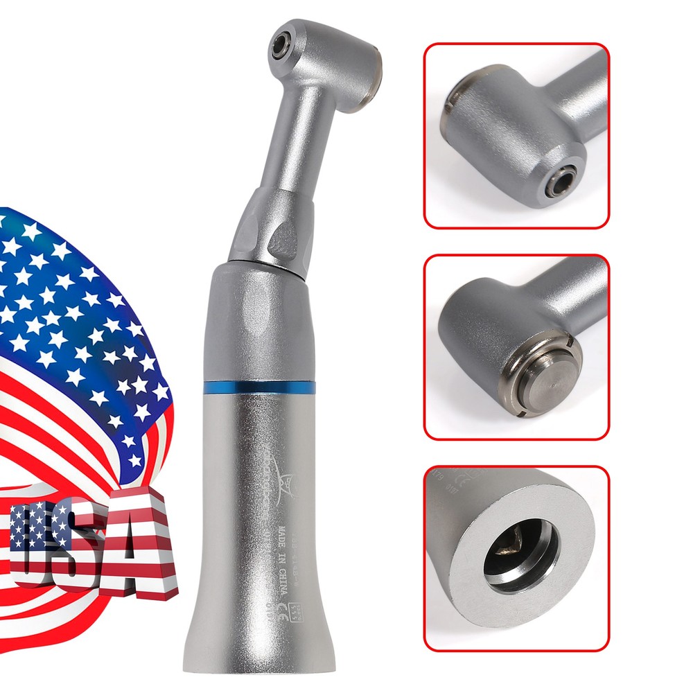 NSK Style Dental Low Speed Handpiece Contra Angle Push Button E-type External