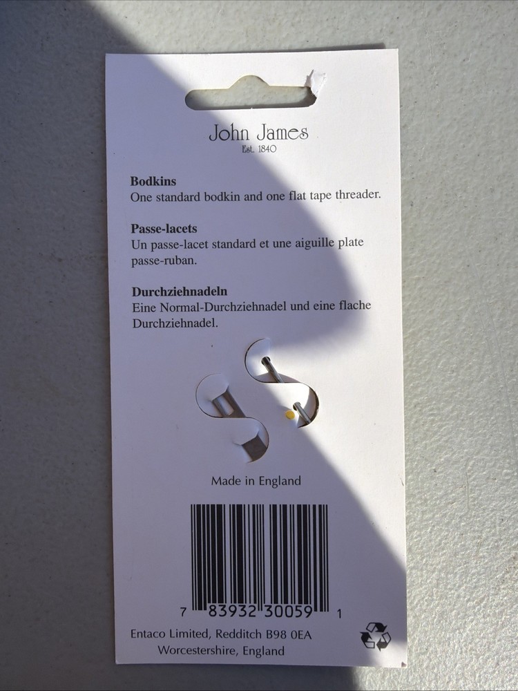 John James Bodkin Set,