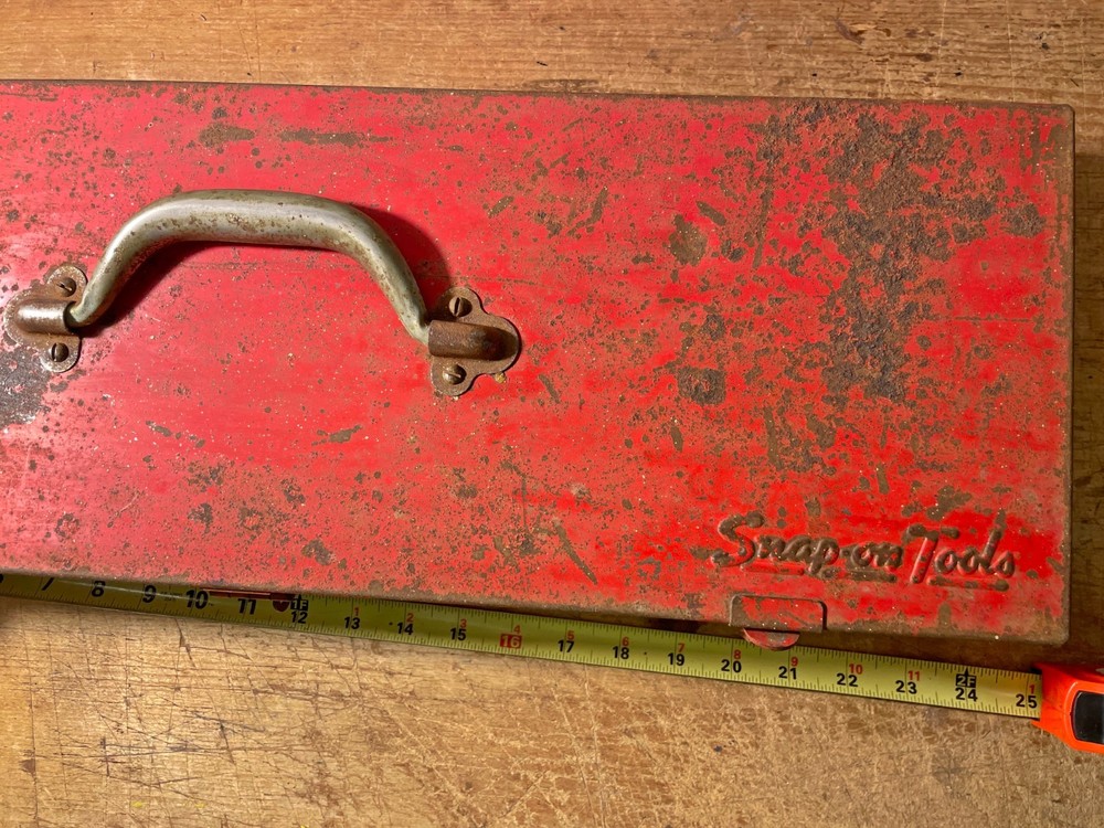 Vintage Snap-On Tool Box for Socket Set KRA 280 Date Code 72