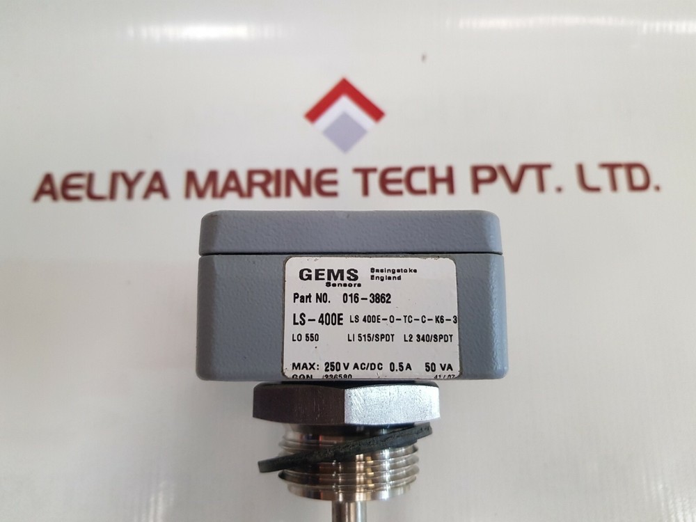 Gems sensors ls-400e float sensor switch ls 400e-0-tc-c-k6-3