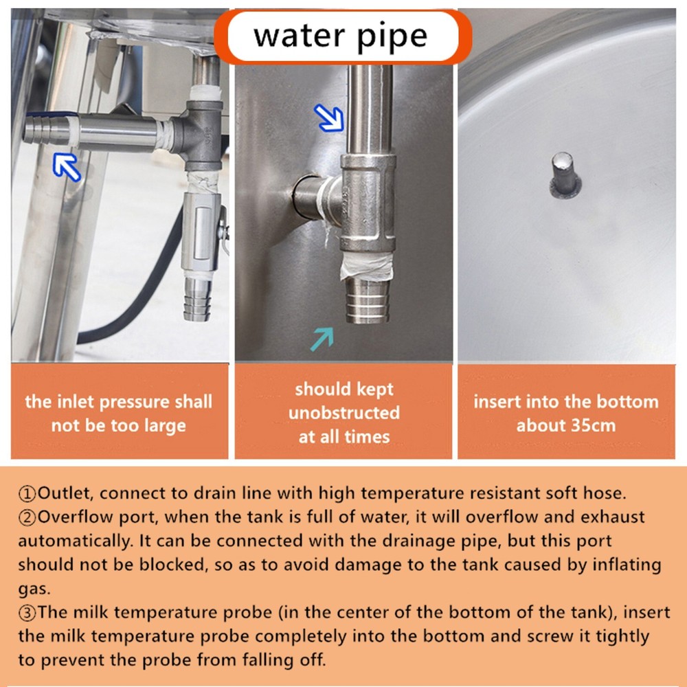 50L Commercial Pasteurization Machine Pasteurizer for Milk Juice Sterilization
