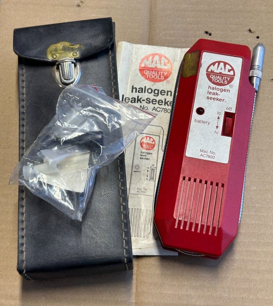 Mac Tools AC7800 Automatic Halogen Leak Seeker w/case