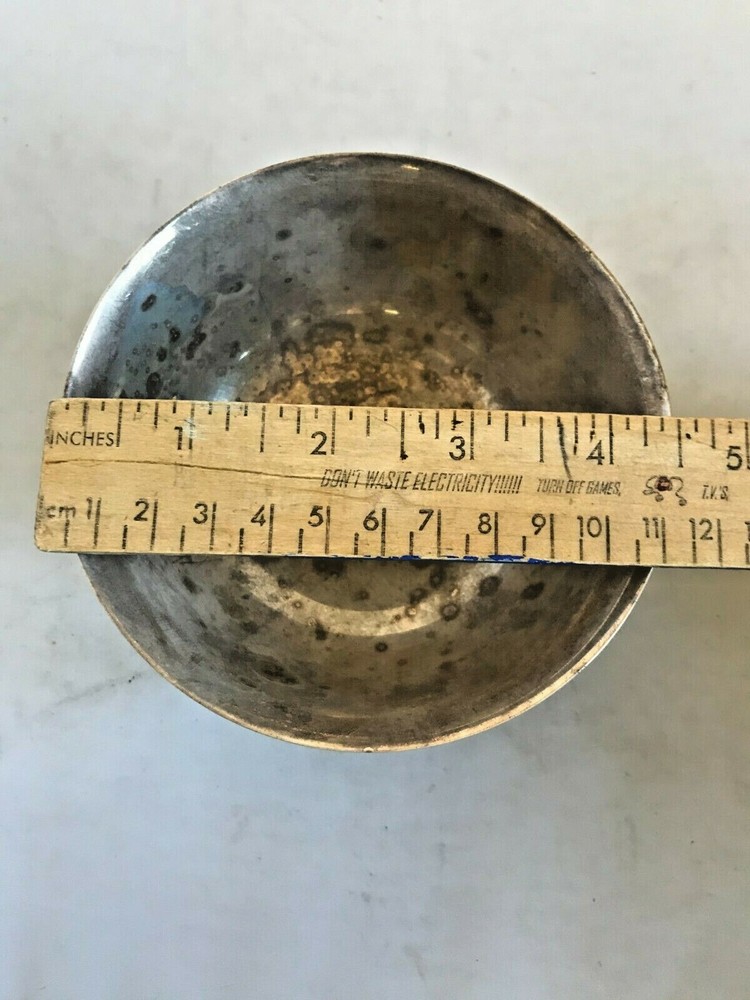 Vintage Gorham Silver YC795 Personalized Bowl MVP 1970 Christie Peck 4.5"