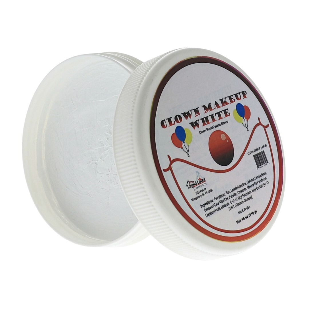 Clown Makeup White Cream - 18 Oz