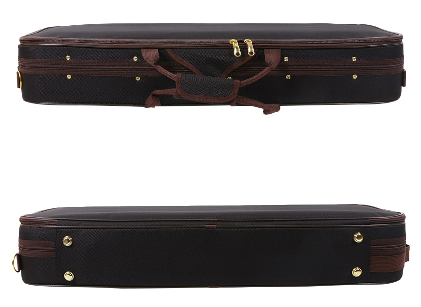 4/4 full size Violin Case with Backpack Strap Lightweight Hard shell Travel Case