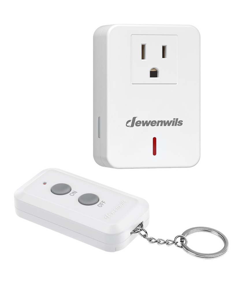 DEWENWILS Remote Control Outlet 100 ft RF Range Wireless Remote On Off Switch