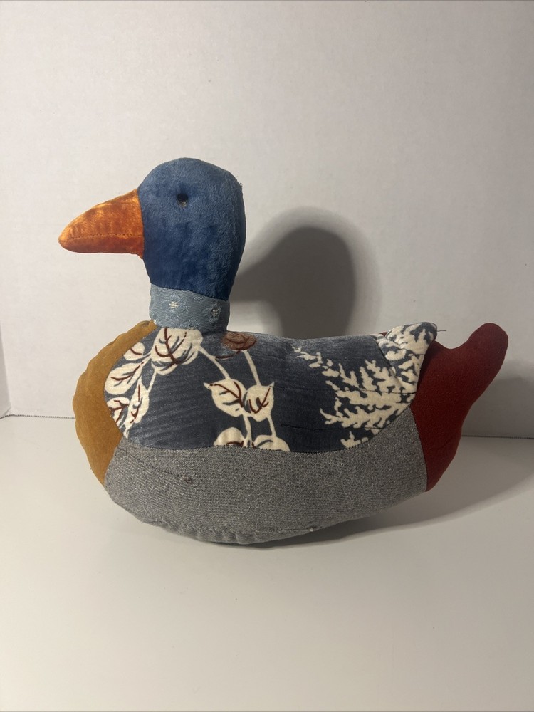 Vintage Patchwork Duck Door Stopper