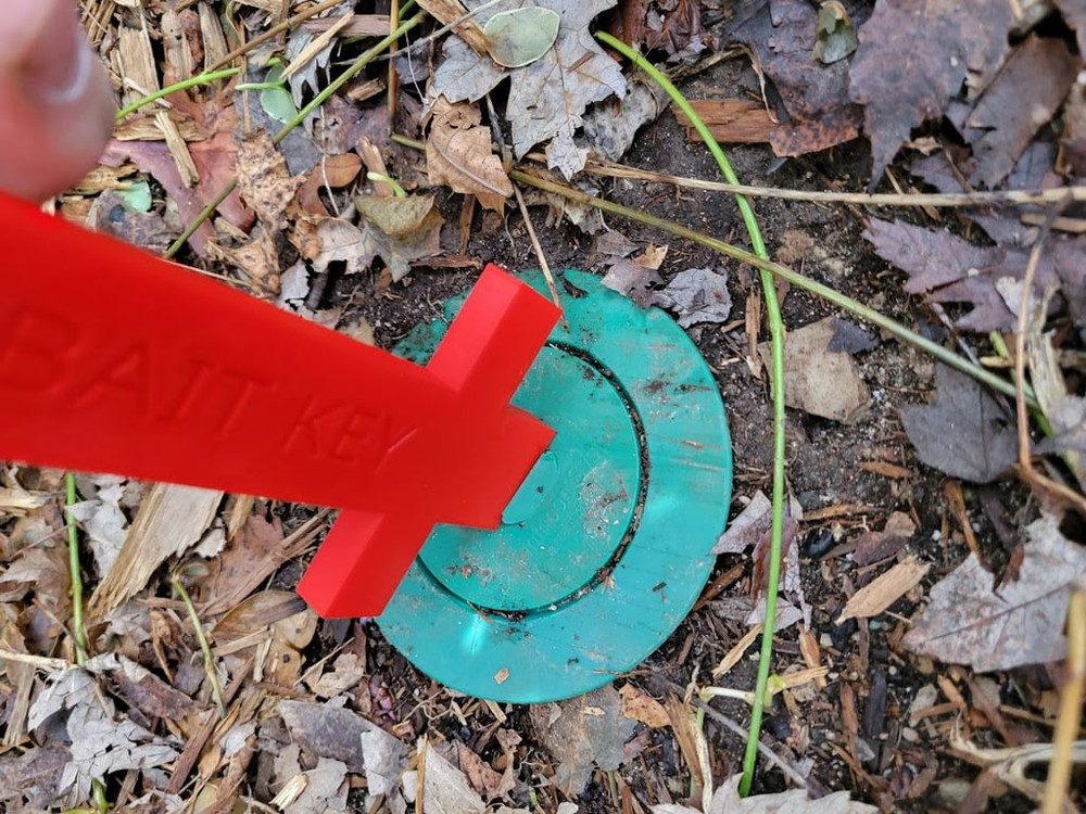 Termite Bait Station Key 3D Printed Termite Access Tool