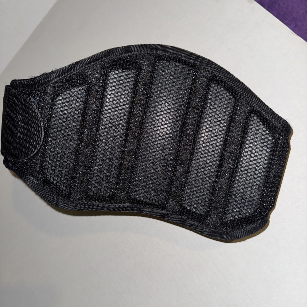 Nike Structured Weight Lifting Training Belt Size Medium Black