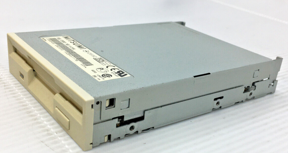 Mitsumi 3.5" Floppy Disk Drive D359M3D Beige Bezel- UNTESTED