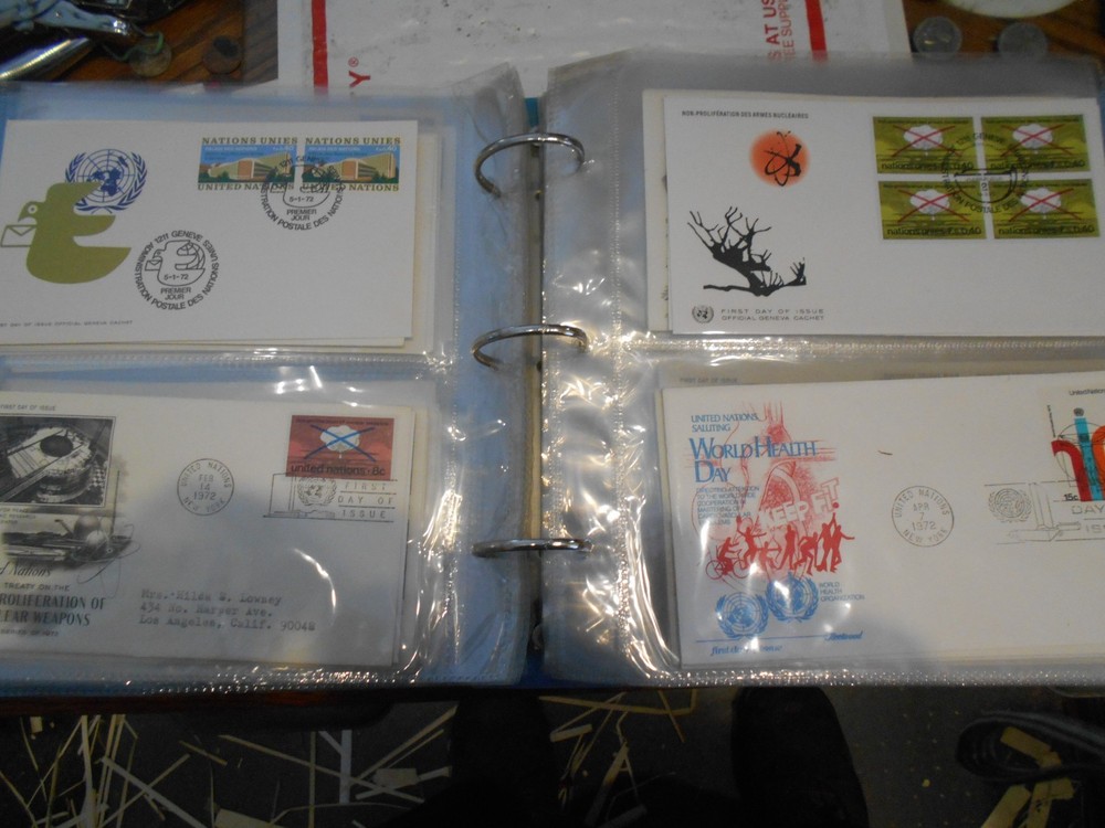 united nations first day covers 1970-80