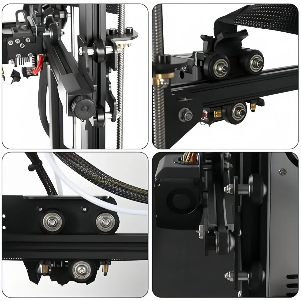 Creality 3D Printer POM Wheel Plastic Pulley Linear Bearing for Ender 3/CR-10