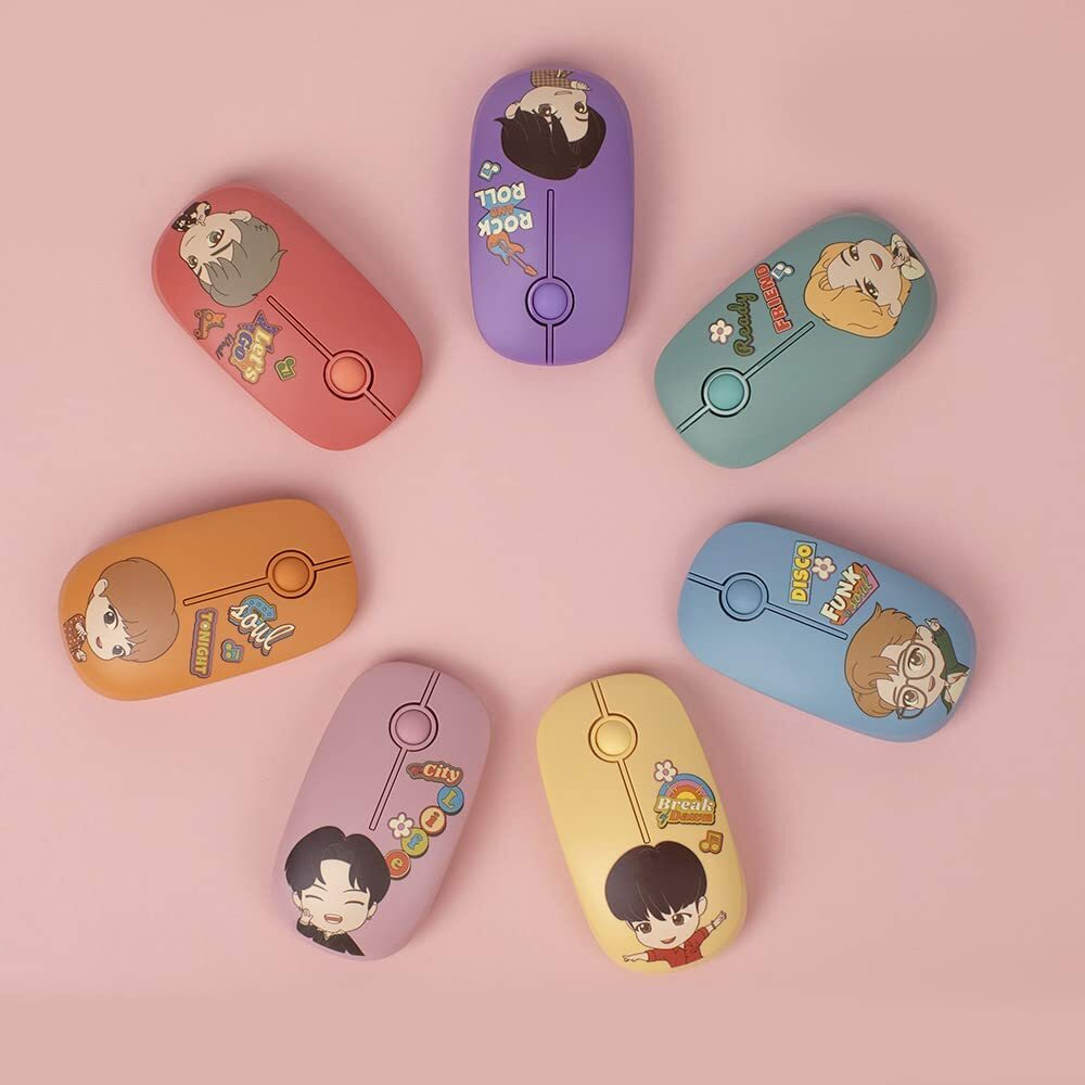 [US seller] BTS TinyTAN Dynamite Official BTS Wireless Mouse